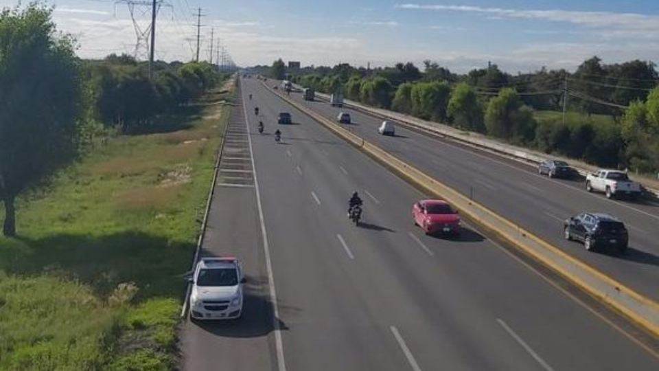 Se reabre la autopista México-Puebla luego de una fuga de gas.