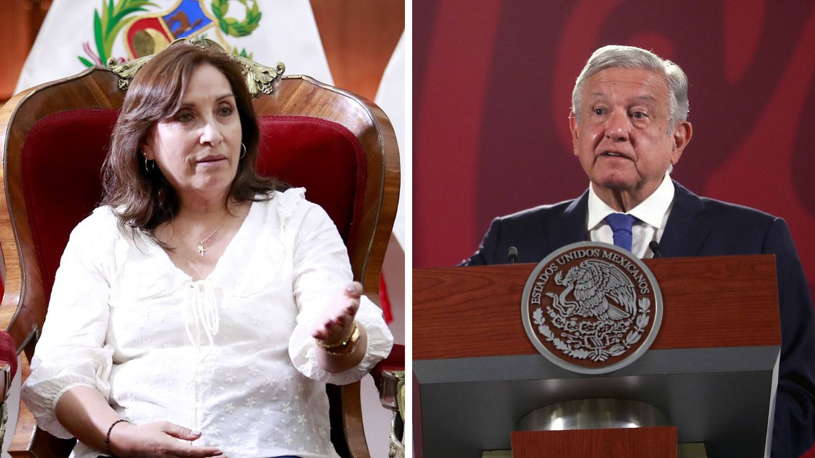 AMLO no reconoce a Diana Baluarte como la nueva mandataria.