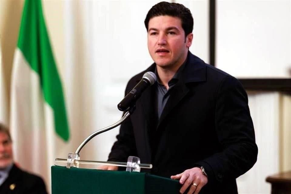Samuel García, en el Congreso local de Nuevo León