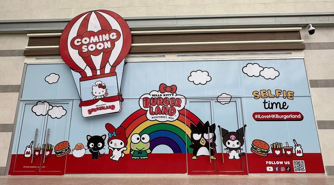 Hello Kitty Burgerland en Monterrey