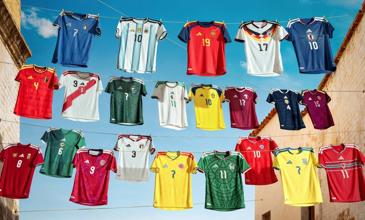 Adidas lanza su colección mundialista 2026 con 22 países