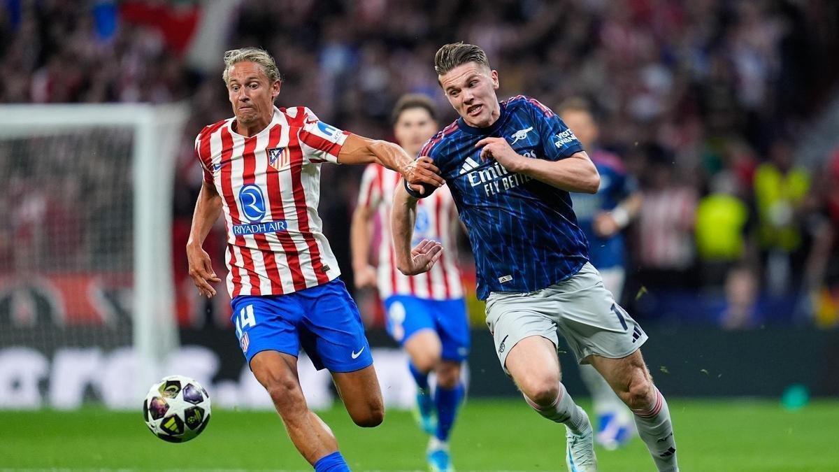 Colchoneros y Gunners firman empate en Semifinal de la UEFA
