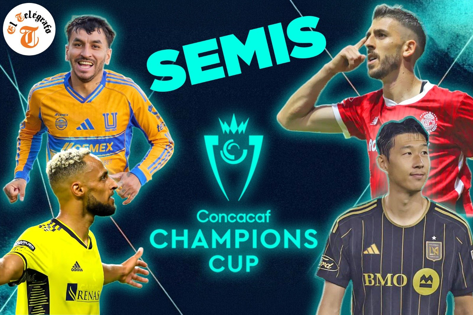 Se juegan las semifinales de la Concacaf Champions Cup 2026