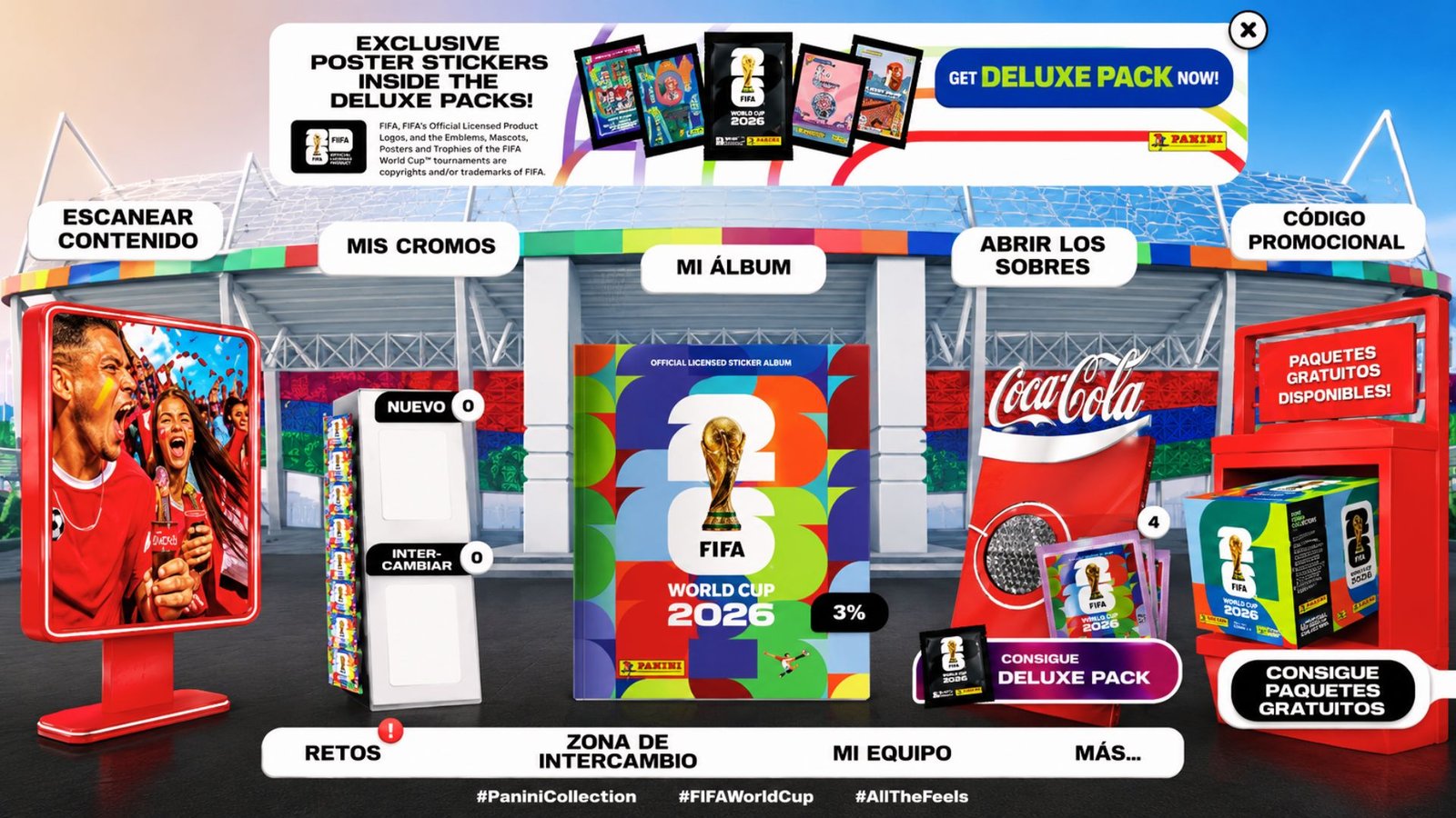  Códigos gratis ayudan a llenar álbum del Mundial 2026