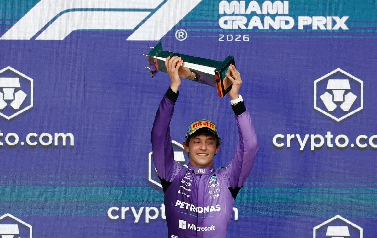 Kimi Antonelli arrasa en Miami y se afianza en la F1
