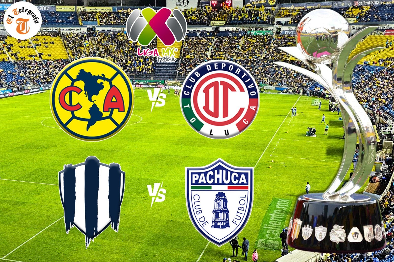 Así se jugarán las Semifinales de la Liga Mx Femenil 2026