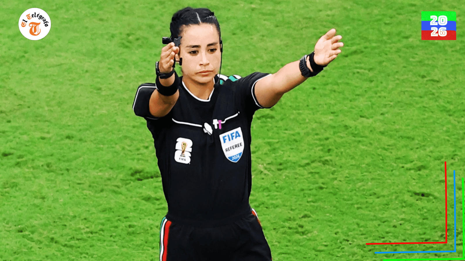 Katia Itzel vuelve a escena en los Octavos de Final de la Copa del Mundo