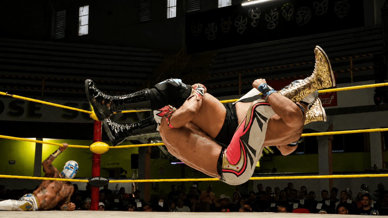 ¡Victoria! Máscara Dorada, Templario y Flip Gordon ganan la lucha